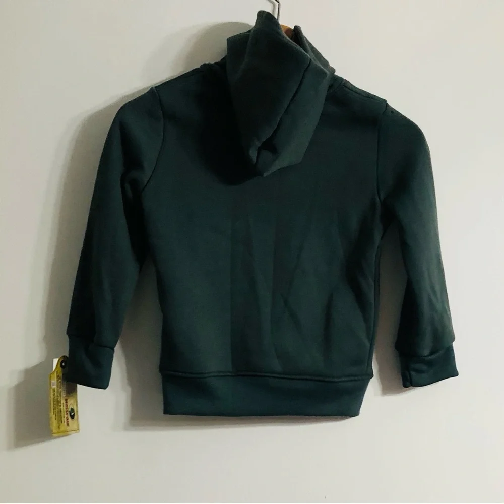 Mossy Oak boy’s hoodie Kangaroo Pockes pull over long sleeve gray/camo.5/6